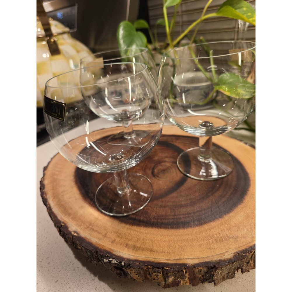 3 Toscany Hand Blown Balloon Glasses - Picture 6 of 14